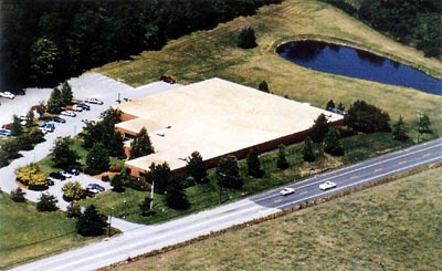 Bird's eye view of the Sterling Mfg Co. Facilities